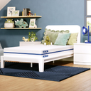 Nectar Kids Twin Mattress 8” - 2-Sided Design for Growing Children Ages 3-12+ - Pressure Relieving Memory Foam - Fiberglass Free - 365 Night Trial - Mattress in a Box