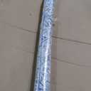 SALLOUS Runner Rug for Hallway, 3x20ft Vinyl Floor Mat for Home, Area Rug for Living Room Bedroom, Waterproof Kitchen Mat, Runner Rug for Bathroom, Entryway (Grayish Blue Bohemian-Style)