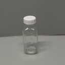 Syntic Glass Juice Bottles with Lids, 3 Pack Clear Glass Water Bottles w 2 Pour Spouts, 16 Oz Reusable Milk Jug w 100% Airtight Cap and Scale for Juicing Containers, Breast Milk Storage, Drinking Jar