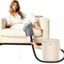 Cold Therapy Machine for Knee After Surgery  Circulating Ice Therapy System with Automatic Safety Timer, Quiet Night Use, Easy Setup for Post Knee Replacement Recovery (Yellow)