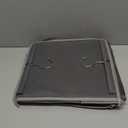 BOOMIBOO Hanging Closet Organize and Shelves5-Hanging Shelf with 2 Side PocketsStorage Foldable Grey (1)