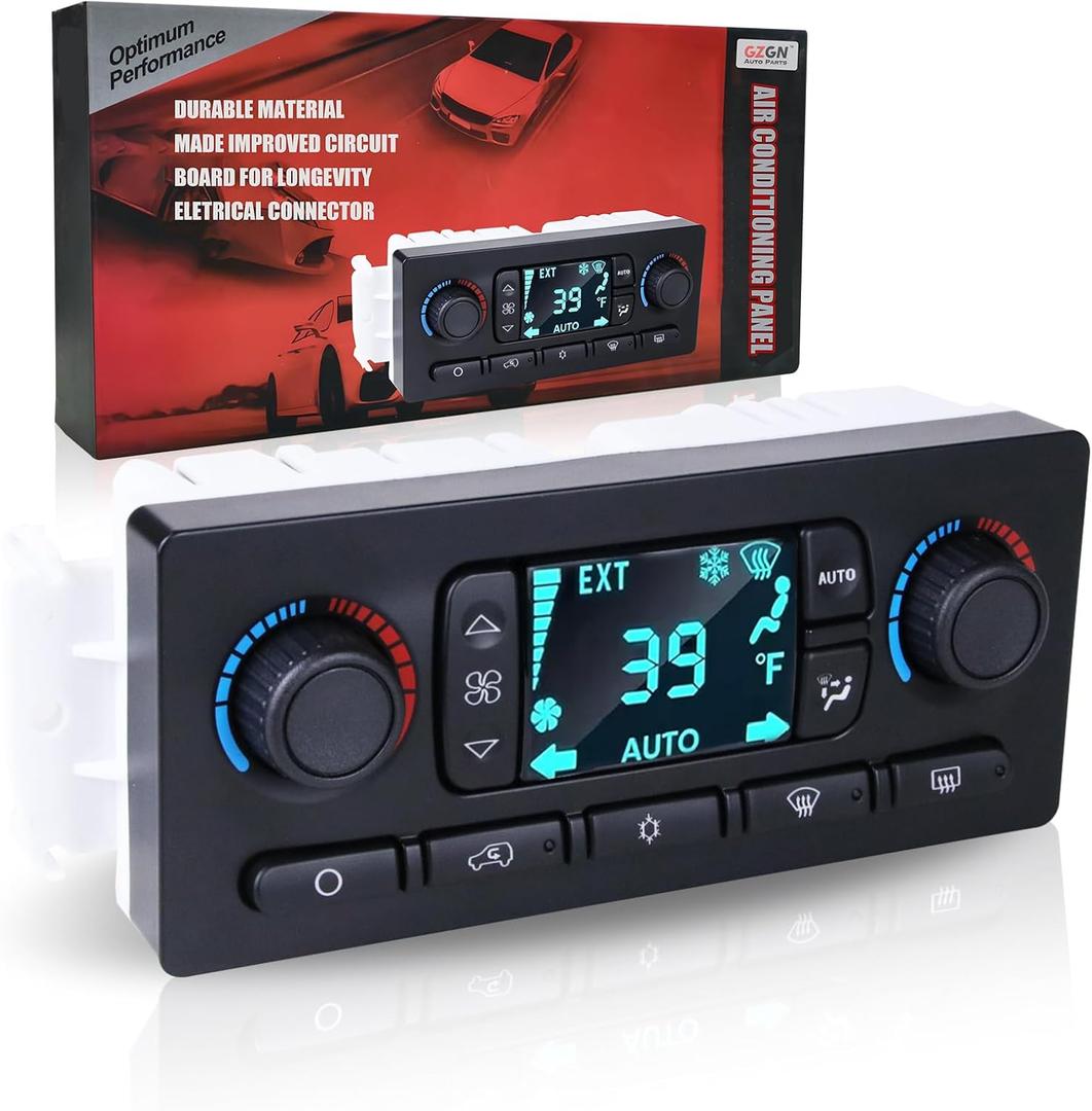 599-009 599-211 A/C Heater Climate Control Module Panel Switch 599-211XD Compatible with Chevy Silverado Suburban GMC Sierra Yukon Envoy Cadillac Escalade Rainier Hummer Bravada 10367041