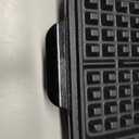 Dash No-Drip Waffle Maker - Makes Four Waffles at Once for Hassle-Free Breakfasts - Dual Nonstick Heating Plates & Quick Heat-Up System - Easy-Release Surface - Silver