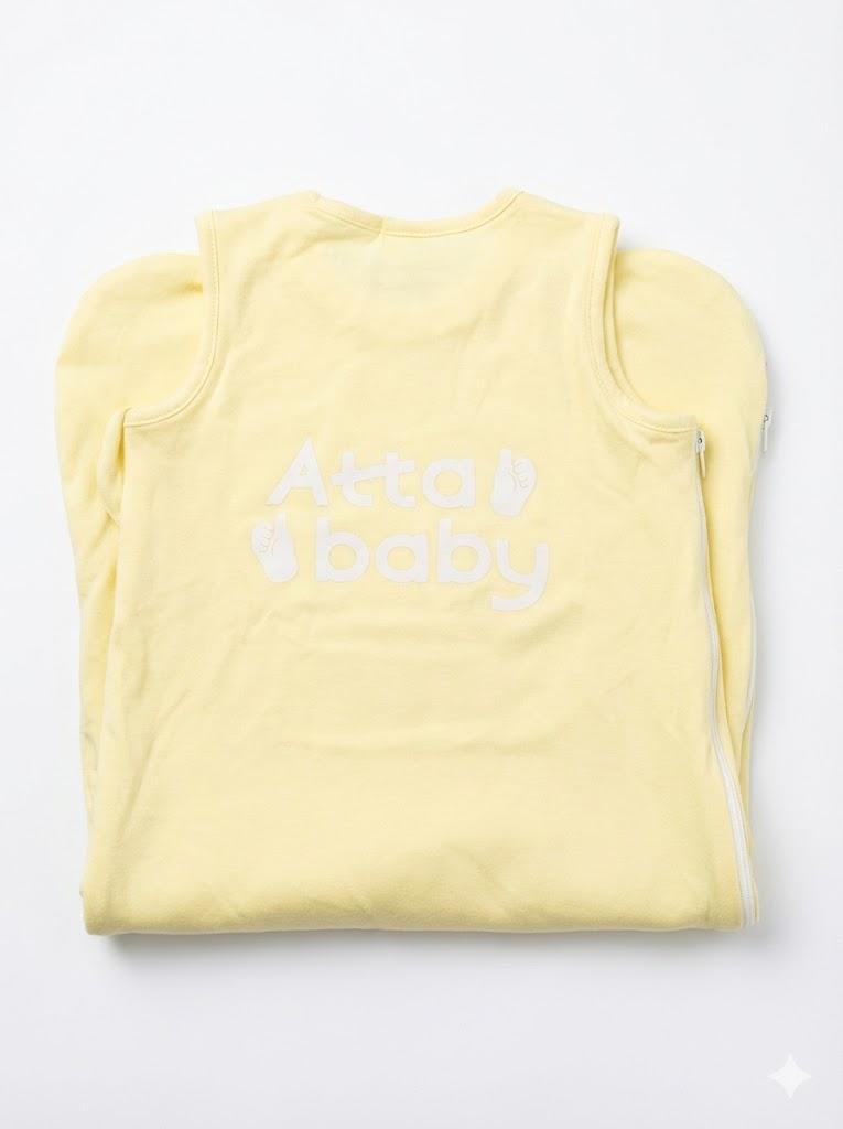 Attababy Wearable Blanket Growing Up Set 2 Sizes in 1 Pack 0-6M and 6-12 Months 