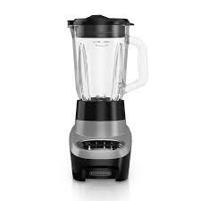 BLACK+DECKER PowerCrush Multi-Function Blender with 6-Cup Glass Jar, 4 Speed Settings, Silver