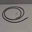 Copper Nylon 80cm 31" Tire Valve Connect Pipe Air Chuck Inflator Compressor Pump Extension Hose for Car Motorbike Bike