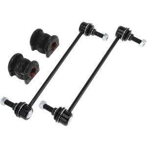 Front Stabilizer Bar Links with 2 Pcs Bushing for Dodge Journey 2009-2011 Sway Bar Link Kits No.K750382/K200219 1 Set