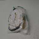 Uokiuki Abstract Ombre Throw Blankets, Modren Chic Art Oil Painting Cozy Warm Bed Couch Blanket, Black Gold White Fleece Flannel Throws to Decorate The Room and Bedroom 50x60