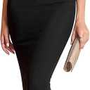 KUTUMAI Vintage Corset Long Formal Dress Lace Slit Back Bodycon Maxi Cocktail Wedding Guest Dresses for Women Elegant M Black