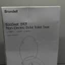 Brondell Bidet Toilet Seat Non-Electric Swash Seat, Fits Round Toilets, White  Dual Nozzle System, Ambient Water Temperature  Bidet with Easy Installation
