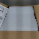 Kuject XXX-Large Shoe Storage Boxes Organizers Clear Plastic Stackable 12 Pack, Shoe Rack & Holder Substitute, Sneaker Containers, Toy Storage Organizer Bins for,Closet, Under Bed, Black(No Fold Line)