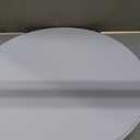 28" Round Folding Table with Cover,2Pcs Foldable Cocktail Table with Handle