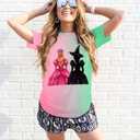 Women Musical Movie Shirt Musical Girls Shirts Birthday Gifts Fan Tee Casual Short Sleeve Tops (L)