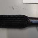 Speedy Precision Hair Straightener Brush Get Sleek Hair Literally in Minutes, Clear LED Screen Display 170-430F, Remembers Favorite Temp. Curved Design for Scalp Comfort. Hot Air Release