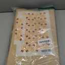 100PCS Bakery Bags with Window, 3.9 x 8.3 x 12.5 Inch Kraft Paper Treat Bags, Resealable Cookie Bags for Packaging Cookies, Coffee, Snacks, Candy, Wedding Favors & Gift