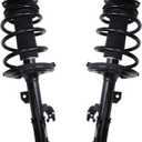Detroit Axle - 2 Front Struts for 2007-2011 Toyota Camry Avalon Solara 2007-2009 Lexus ES350 Complete Strut w/Coil Spring Assembly 2008 2009 2010 Replacement Quick Install Ready Struts Shocks