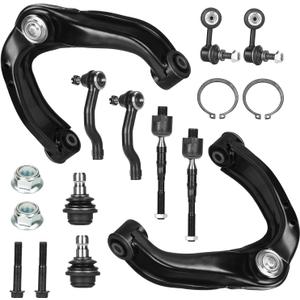 Front Upper Control Arms Suspension Kits Fit for Nissan Frontier 2005-2019, Pathfinder 2005-2012, Xterra 2005-2015, 10 PCS