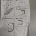 iPower Hydroponic Water-Resistant Grow Tent, 36x20x62in, Black