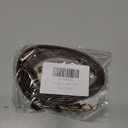 Allzedream Leather Purse Strap Replacement Crossbody Handbag Long Adjustable (Dark Brown)