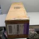 7.5 ft. Pre-Lit Hinged Pencil Artificial Christmas Tree with 350 Multi-Color LED Lights