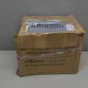 6 Pack Matte Black Door Handles, Keyless Interior Door Knobs, Privacy Door Lever Locksets for Bedroom Bathroom, Heavy Duty Square Door Lock (2.0lb), Reversible for Left&Right Handled Doors