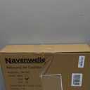 Seat Cushion, Extra Large Memory Foam Office Chair Cushion, Ergonomic Pressure Relief Car Seat Pad, Tailbone Pain Relief Cushion with Anti- Slip Rubber Dots, Breathable Wheel Seat Cushion - Grey