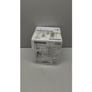 Broan-NuTone 512M Through-the-Wall Ventilation Fan White Cover, 6-Inch 70 CFM 6.0 Sones