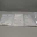 BAROSSA Design 54 inch Wide Stall Shower Curtain Liner with 3 Magnets - PEVA, Waterproof, PVC Free, Metal Grommets, Clear, 54x72