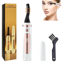 2026 Heated Eyelash Curler-USB Rechargeable Electric Eyelash Curler- Eyelash Curlers Heated 3s - 24 Hours Long Lasting- with Led Display for Women Girls-White