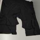 Women Casual Jumpsuits Overalls Loose Sleeveless Adjustable Spaghetti Strap Wide Leg Long Pants Romper with Pockets (X-Large, S198-1 Black)