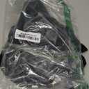 Gel Bike Seat Cover Padded Bicycle Saddle Covers for Women & Men, Most Comfortable Exercise Bike Seat Cushion Cover, Soft for Spin Indoor Outdoor Cycling Class Mountain Stationary Bikes (Black-Standard)