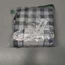200 Count - 6x9 inch, Poly Mailer Black Gingham Plaid Envelope, Mailing Shipping Bags with Self Seal Strip