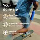 Hydro Flask Water Bottle - Insulated Stainless Steel - Non Spill, Leakproof in 21 Oz Black