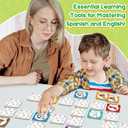3 x Memory Card Game, Toddler Match Game, Learn Spanish for Kids, Bilingual Flash Cards, Learning Toys for 4 Year Old, Preschool Learning Activities, Homeschool Supplies, Kindergarten Toys