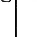 TomCare Garden Hose Holder Detachable Metal Water Hose Holder Hose Hanger Heavy Duty Hose Holder Free Standing Garden Hose Storage Hose Stand for Outside Yard, Black