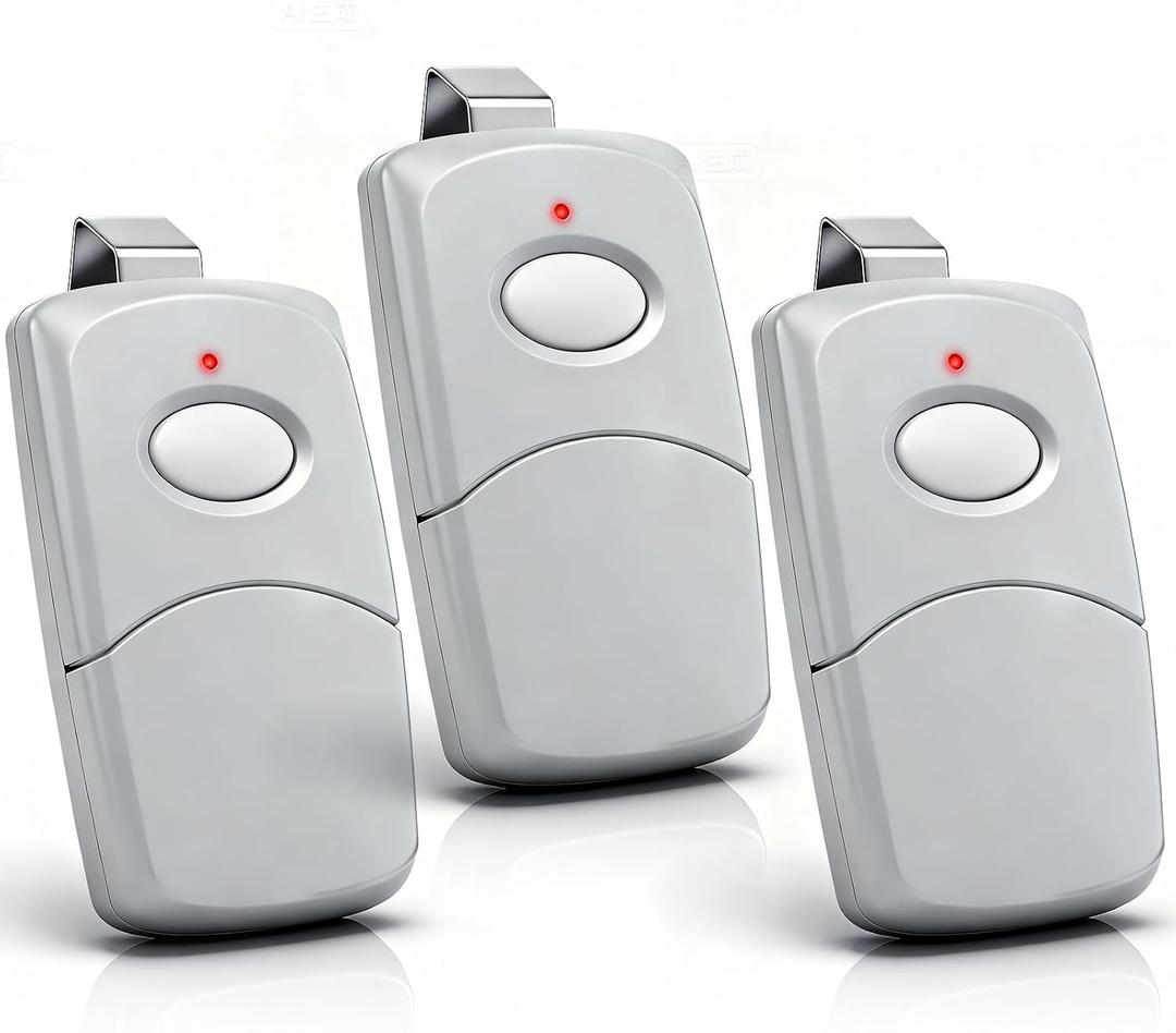 3 for 10 Dip Switch Multicode & Stanley Gate Opener Remote 300MHz & 310MHz,Compatible with 10 Digit Multicode Gate Opener,for Multi code Garage Door Opener Remote 3089 1050,Gate Remote Control Clicker