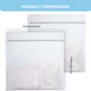 4 x (2 PCS) Large 24x24" Honeycomb Mesh Laundry Bags - Delicates, Lingerie, Bra, Garment Wash - Durable Mesh Wash Bags for Washing Machine - Travel & Laundry Room Organization
