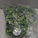 DearHouse Faux Eucalyptus Garland Plant, 2 Pack Artificial Vines Hanging Eucalyptus Leaves Greenery Garland for Wedding Backdrop Arch Wall Decor, 6 Feet/pcs UV Protected Indoor Outdoor