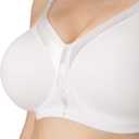 Playtex Women's Wireless Bra, 18 Hour Plus-Size T-Shirt Bras Available, Smoothing, Full Coverage, 4803, Single or 2-Pack (40C)