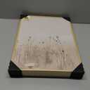 Framed Christian Wall Art Set of 3, Neutral Beige Wildflower Field Jesus and Lost Sheep Prints, Religious Inspirational Scripture Artwork Decor for Living Room Bedroom Prayer Room, 12x16 Inch