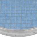 Vent Systems 8" Filter Replacement - Duct Filter - G4 Class Filtration Purifier System with Steel Mesh Screen - Air Vent Filters for Dust Collection/Air Purification - Rigid/Flexible Vent Hose