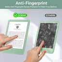 CoBak 3 Pack Anti-Glare Matte Screen Protector for 6" Kindle 2024 and 2022 (11 Generation) Kobo Nia, and PocketBook - High Clarity, Fingerprint Resistance, Anti-Bubble PET Film (Clear)