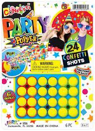JA-RU Confetti Party Poppers Refills 