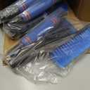 Uiifan 12 Pcs 24" Ice Scrapers for Car Windshield Snow Brush for Windows Detachable No Scratch Scraper for Ice and Snow Removal Winter with Foam Grip Trucks Suvs (Red, Orange, Blue, Green)