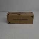 YaFex 2 Pack Heavy Duty Curtain Rods 32-60 Inch, 1 Inch Adjustable Curtain Rods for Windows, Black Short Window Treatment Rod Set with Aluminium Finials, Modern Design