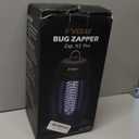 Bug Zapper Outdoor, Mosquito Zapper, Fly Zapper, Insect Zapper Electric Fly Traps for 1/2 Acre, Indoor Outdoor Use with 3 Prong Plug-in,4200V, ABS Plastic Outer, Black