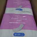 Amazon Basics Incontinence Pads for Women, Postpartum, Long, Bladder Control, Moderate Absorbency, Unscented, 108 Count (2 Packs of 54)