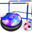 Hover Soccer Ball Set with 2 Goals, Indoor Toys for Boys Age 6-8, Kids Soccer Gift for Boys 8-12, Kid Sports Games Toys for 3 4 5 6 7 8 Year Old, Ideas Christmas Birthday Gifts for Kids Ages 4-8