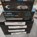 R1 Concepts Front and Rear Brake Kit For 2013-2017 Honda Accord| Drilled Slotted Brake Rotors| Ceramic Brake Pads and Rotors Kit|Hardware included