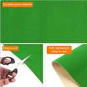 MECCANIXITY Artificial Model Grass Mat 16 Inch x 39 Inch Artificial Grass Turf Realistic Fake Grass Decor for Model Trains Scenery Craft Lawn Garden Decoration, Medium Green